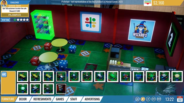 Thiết kế và trang trí quán cafe board game với nhiều tùy chọn mà Board Game Cafe cung cấp