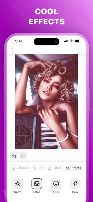 Nhiều hiệu ứng độc đáo