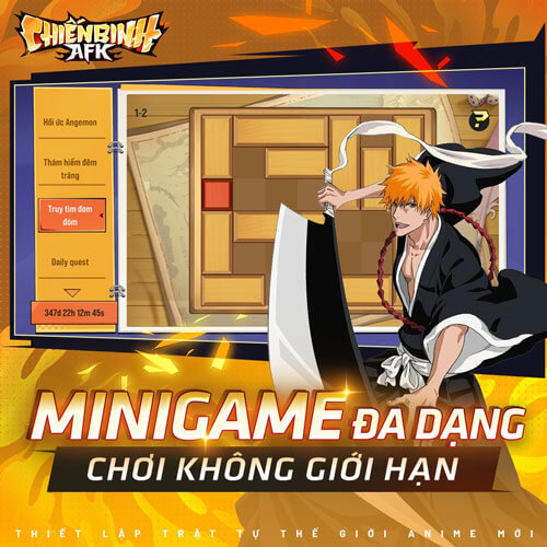 Minigame đa dạng chơi không giới hạn