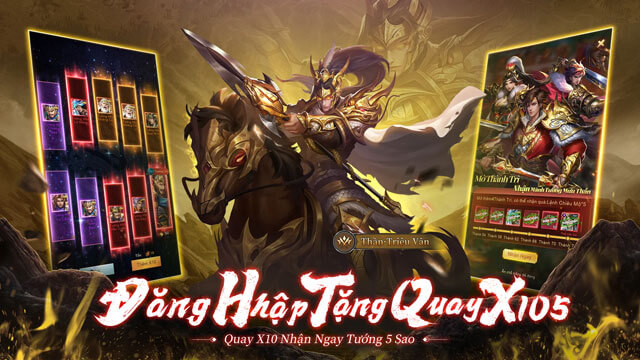 Đăng nhập tặng lượt quay X105 lần