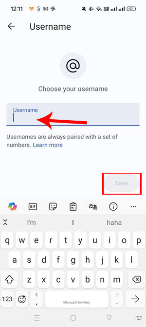 cach tao username Signal 4*459878