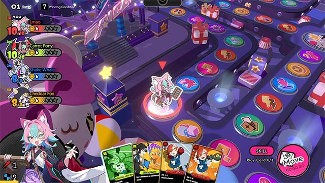 Việc thắng bại trong Altral Party game phần lớn dựa vào yếu tố may rủi