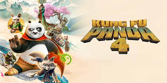 Poster phim hoạt hình chiếu rạp Kung Fu Panda 4
