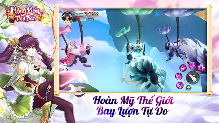 Thế giới tiên hiệp hoàn mỹ, bay lượn tự do