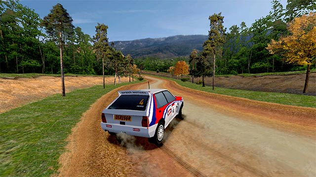 Chinh phục mọi địa hình và thách thức từ thời tiết trong khi chơi Old School Rally