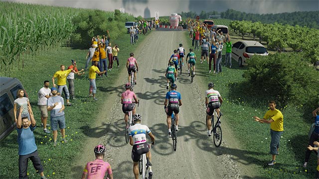 Tour de France 2024 là trò chơi mô phỏng đua xe đạp vòng quanh nước Pháp