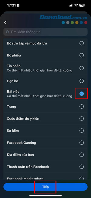 chuyen bai dang tu Facebook sang Zalo 11*460695
