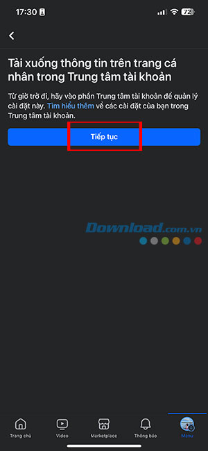 chuyen bai dang tu Facebook sang Zalo 7*460683