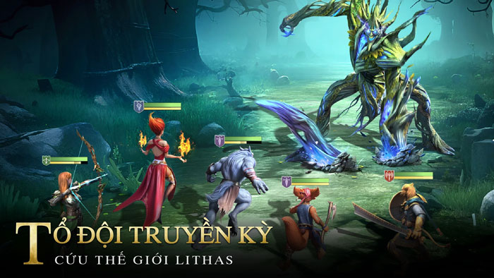 Tổ đội truyền kỳ - Cứu thế giới Lithas