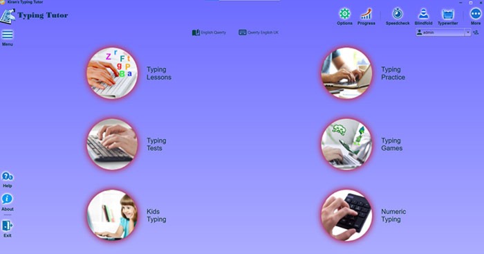 Hướng dẫn dùng Kiran’s Typing Tutor cơ bản