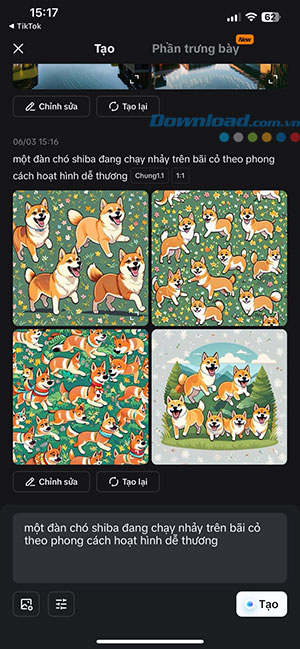 cach tao hinh anh tu van ban bang CapCut AI 11*461336