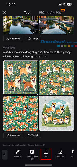 cach tao hinh anh tu van ban bang CapCut AI 13*461335