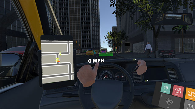 Taxi Driver Life VR là trò chơi giả lập lái taxi trong thành phố với công nghệ thực tế ảo