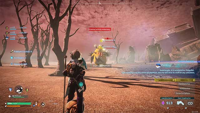 Hãy sử dụng Pal hệ Ground để tấn công Grizzbolt từ xa