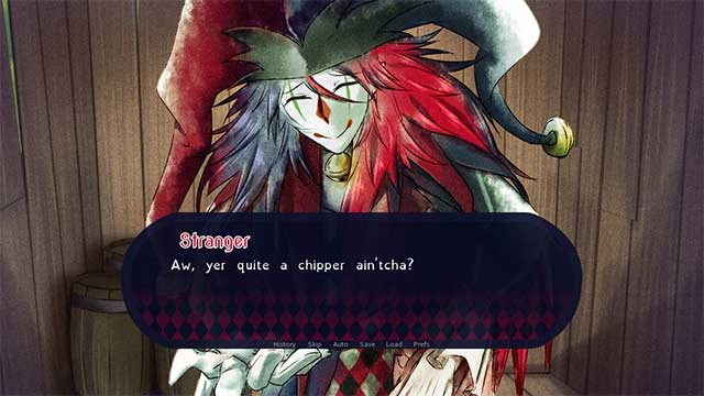 Trapped with Jester là game visual novel chủ đề kinh dị mới lạ