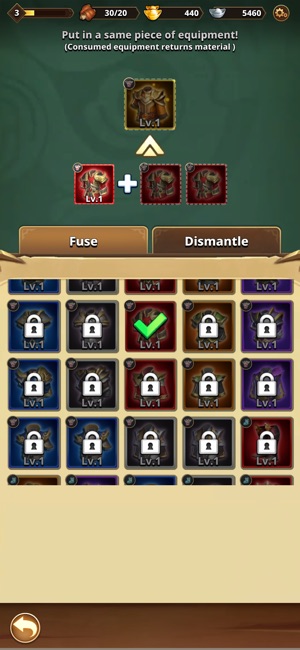 Kết hợp các kỹ năng và trang bị theo nhiều cách khác nhau