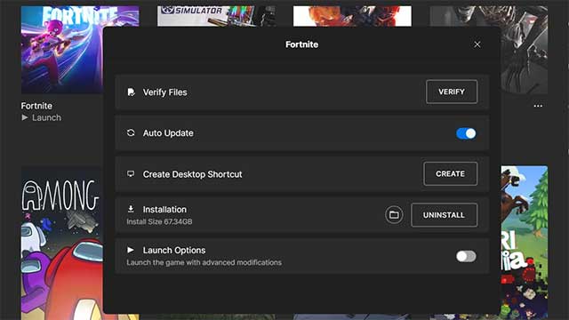 Xác minh tệp để kiểm tra bản cập nhật và sửa các file bị hỏng