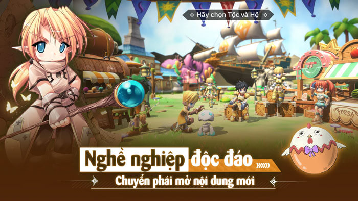 Hệ thống nghề nghiệp độc đáo - Chuyển đổi phái linh hoạt