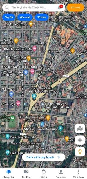 Giao diện chính của Thongtin.land