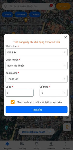 Bộ thông tin quy hoạch