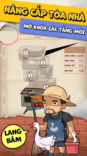 Nâng cáp nhà của bạn và bố trí thêm người phòng thủ mới