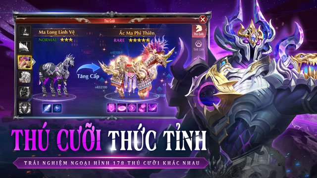 Trải nghiệm ngoại hình 178 thú cưỡi khác nhau