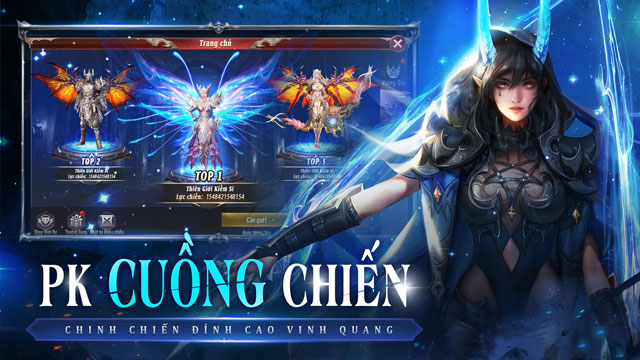 PK cuồng chiến, chinh chiến đỉnh cao vinh quang