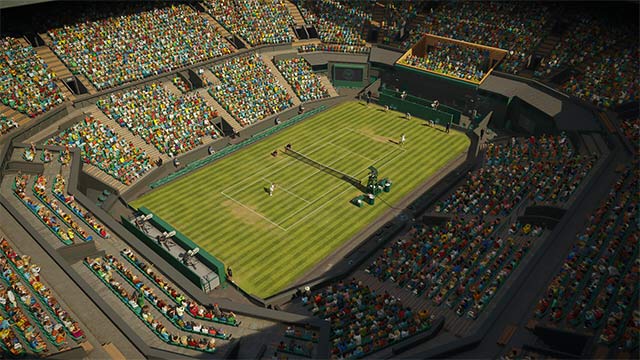 Thi đấu trên những sân vận động đẹp như mơ của TopSpin 2K25 game