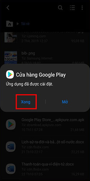 cai dat Google Play Store APK 3*463078