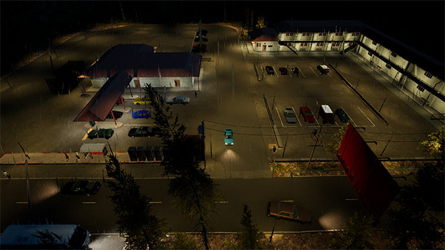 Quản lý tổ hợp nhà nghỉ, cửa hàng và cây xăng trong khi chơi game Motel Manager Simulator