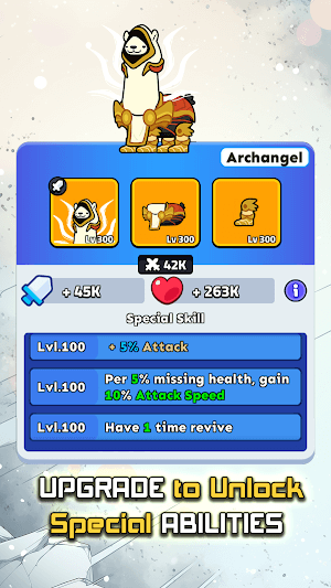 Nâng cấp để mở khóa các khả năng đặc biệt