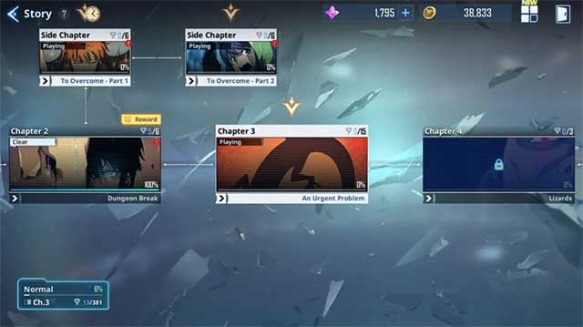 Phát triển trong chế độ Story Mode