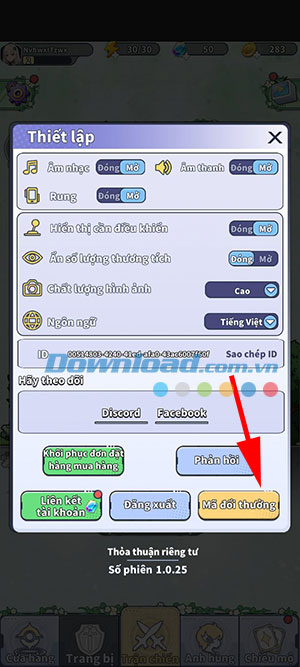 Nhập code Doomsday Vanguard