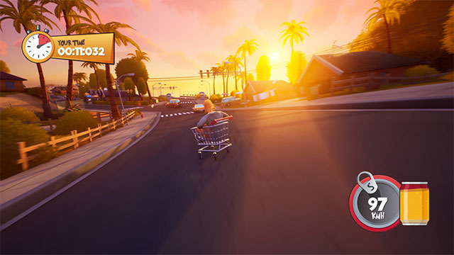 Bước vào cuộc đua xe đẩy siêu thì cực khó và hài hước trong game Slackers - Carts of Glory