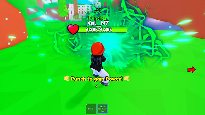 Game Roblox đối kháng chủ đề Dragon Ball - Kamehameha Simulator