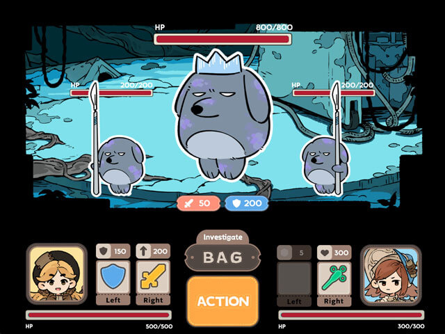 Bạn tham gia thực hiện nhiệm vụ trong ngục tối cùng với các nhà thám hiểm trong game Cureocity