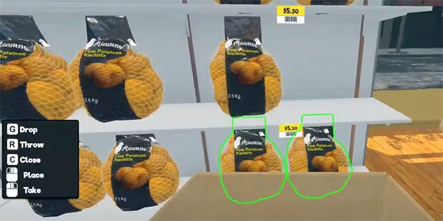 Đừng xếp hàng hóa ngẫu nhiên