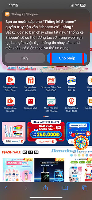 cach xem thong ke shopee bang phim tat iphone 11*464129