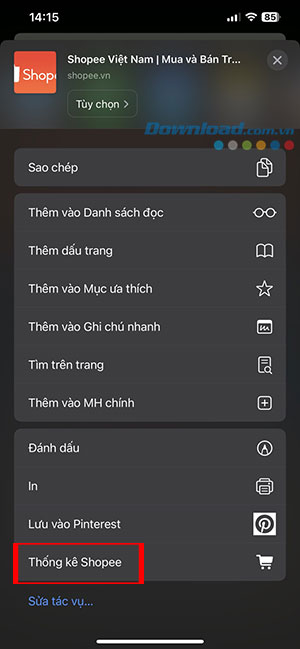 cach xem thong ke shopee bang phim tat iphone 9*464125