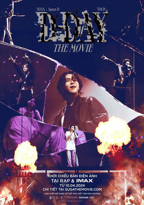 Poster phim Suga | Agust D Tour 'D-Day' The Movie
