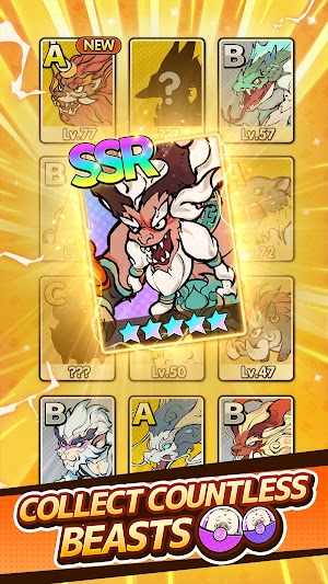 Thu thập vô số quái vật