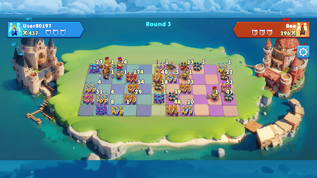 Game chiến thuật thả quân hấp dẫn