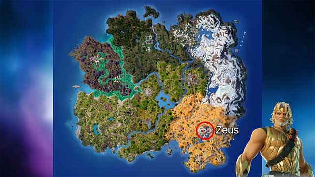 Đi đến đỉnh Olympus ở phần phía tây nam của Đảo để tìm thần Zeus