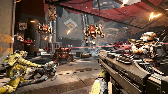 Jump Ship là game hành động FPS co-op dành cho tối đa 4 người chơi