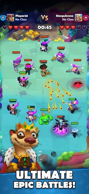 Ludus cho bạn tham gia vào các trận chiến PvP hoành tráng