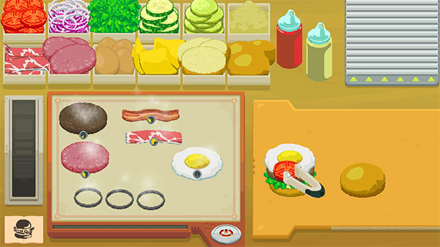 Tạo ra những chiếc bánh mì kẹp hoàn hảo và độc đáo trong game mô phỏng nấu ăn Galaxy Burger