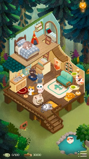 Secret Cat Forest cho bạn thư giãn cùng những con mèo dễ thương