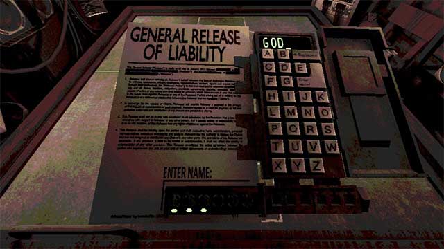 Điền tên "God" để đạt được thành tích Name Taken