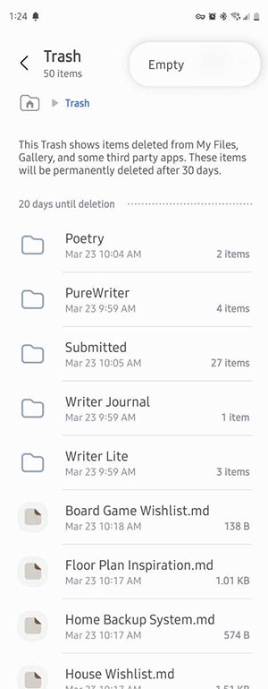 cach don sach thung rac tren Android 5*465928