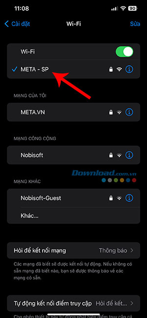 cach thiet lap 1 1 1 1 tren iOS 8*465980